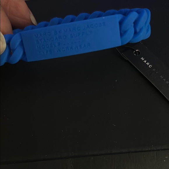 Marc Jacobs Other - Marc Jacobs Blue Braided Men's Bracelet